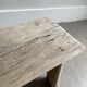 Tabouret banc bois