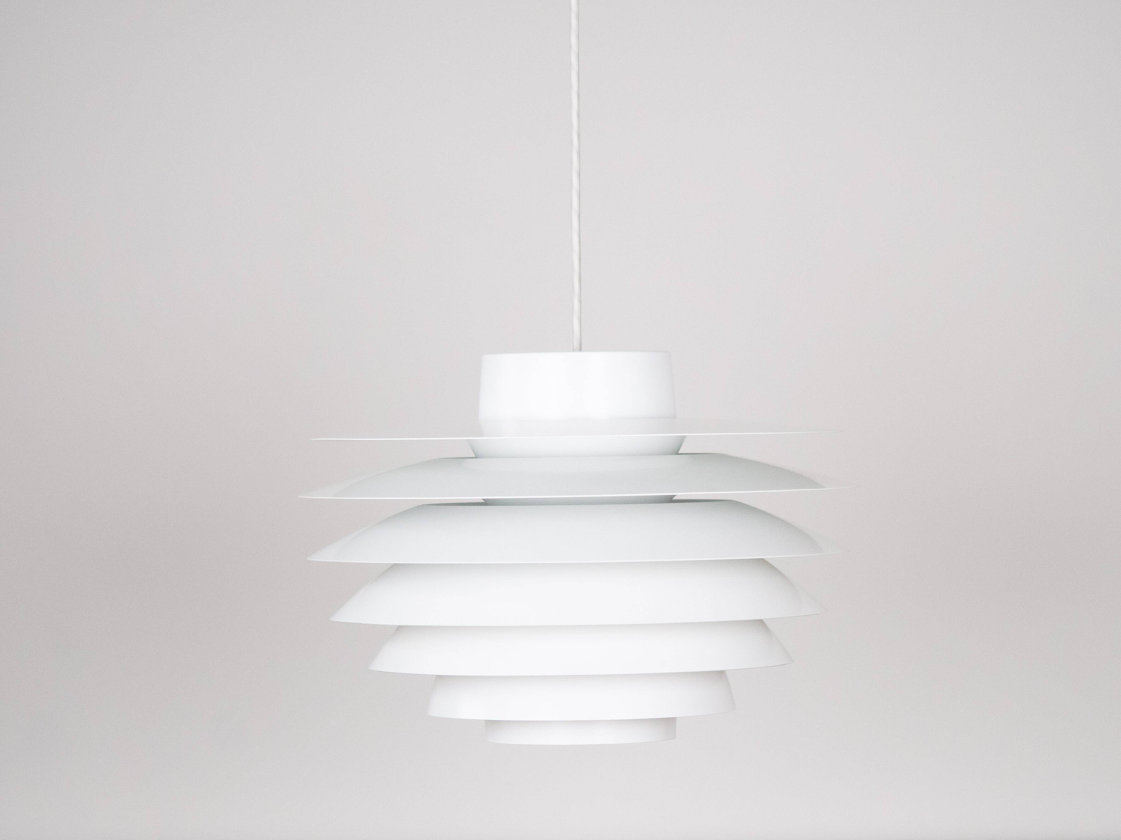 Danish vintage Verona pendant lamp by Svend Middelboe, Lyfa, 1962