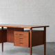 Freestanding writing desk in teak, Danish design, 1950s