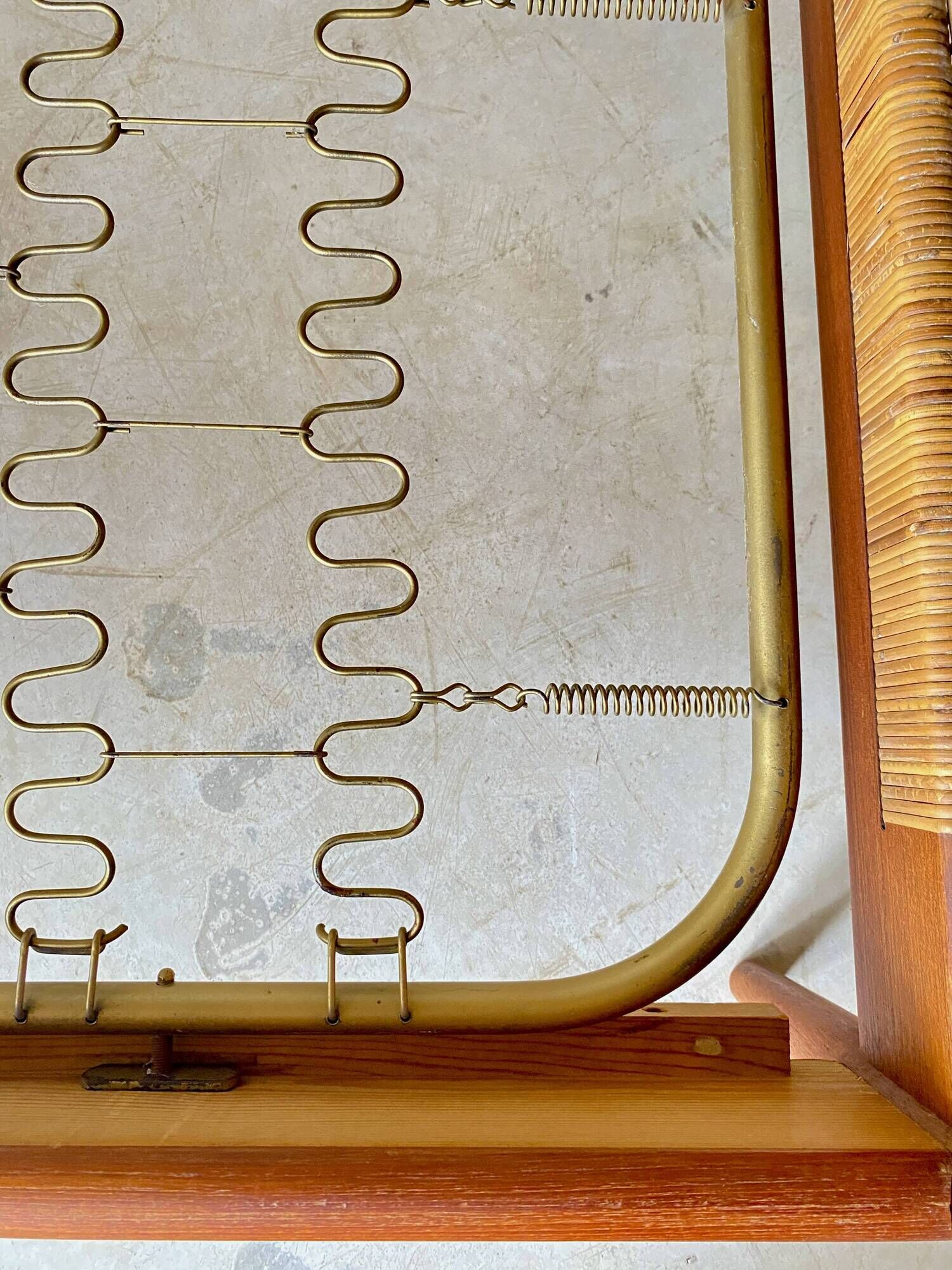Danish teak bed by Peter Hvidt and Orla Mølgaard for Soborg Møbler.
