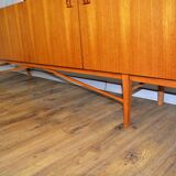 Scandinavian vintage teak row