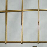 Pair of wooden metal shelves design 60