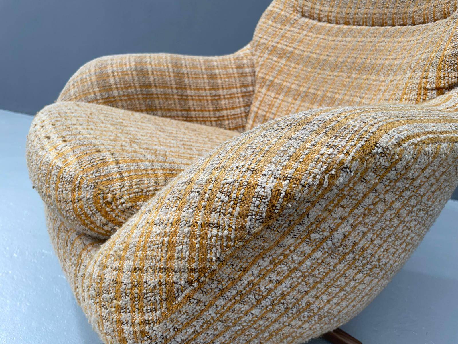 Swivel Armchair for Jitona Soběslav, 1970s, Czechoslovakia