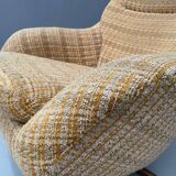 Swivel Armchair for Jitona Soběslav, 1970s, Czechoslovakia