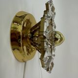 Set of 2 Palwa crystal wall lamps , 1970’s Germany