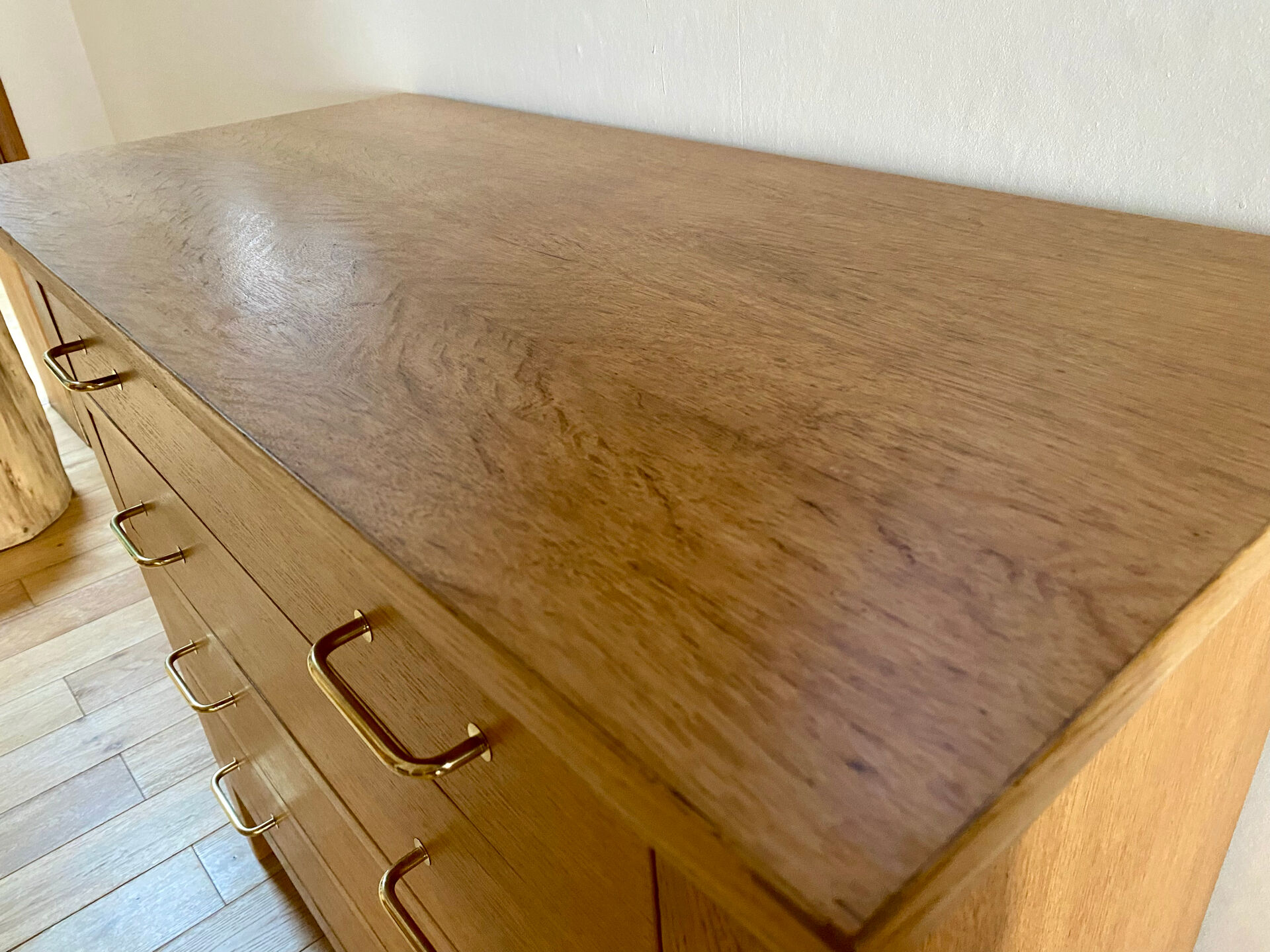 Commode années 50 en chêne clair