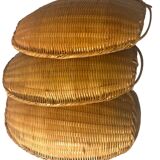 3 wicker baskets