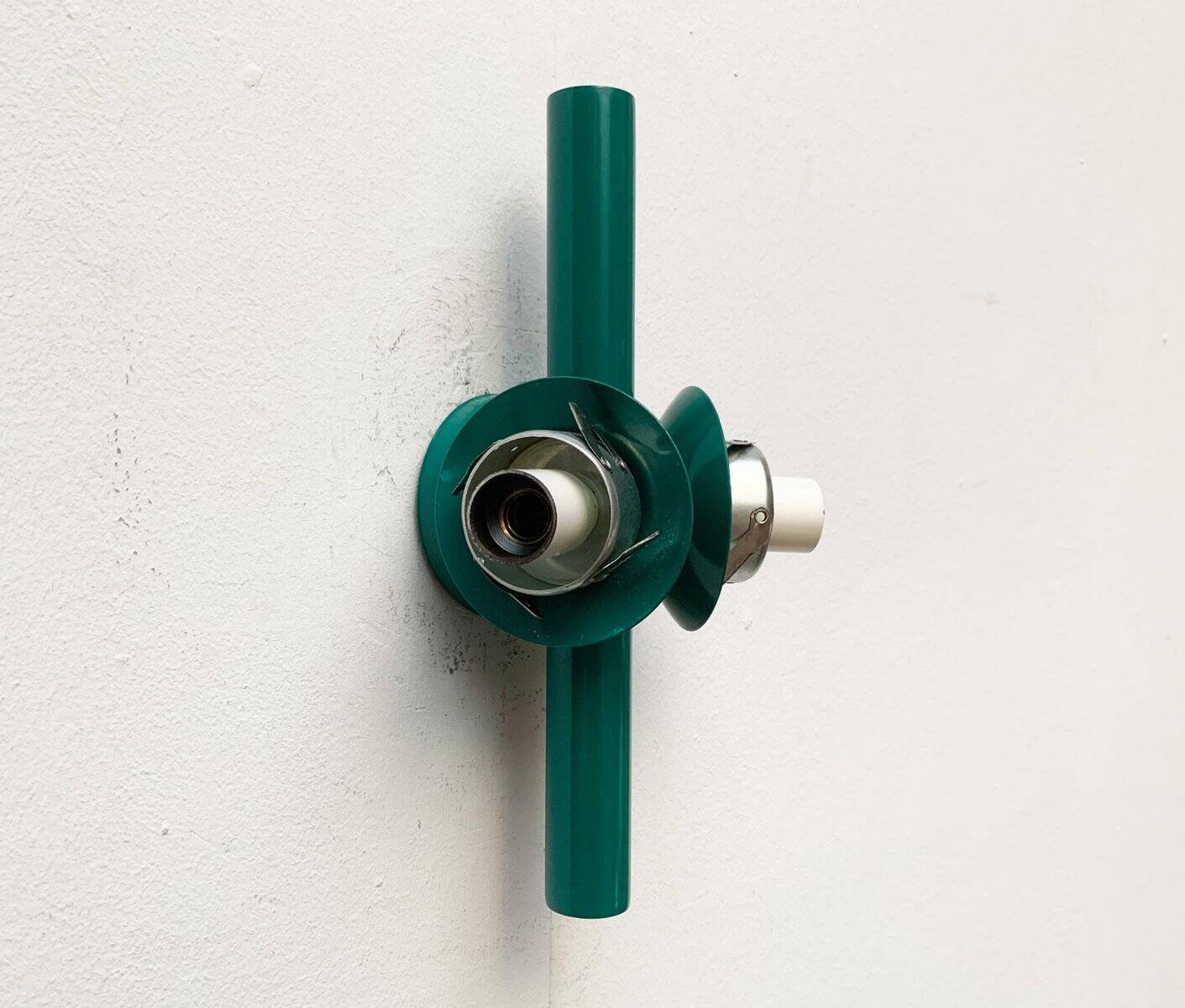 Mid-century German space age wall lamp by Kaiser Idell / Kaiser Leuchten.