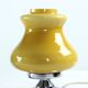 Table Lamps In Cream Opaline & Chrome, Bulgaria 1960s