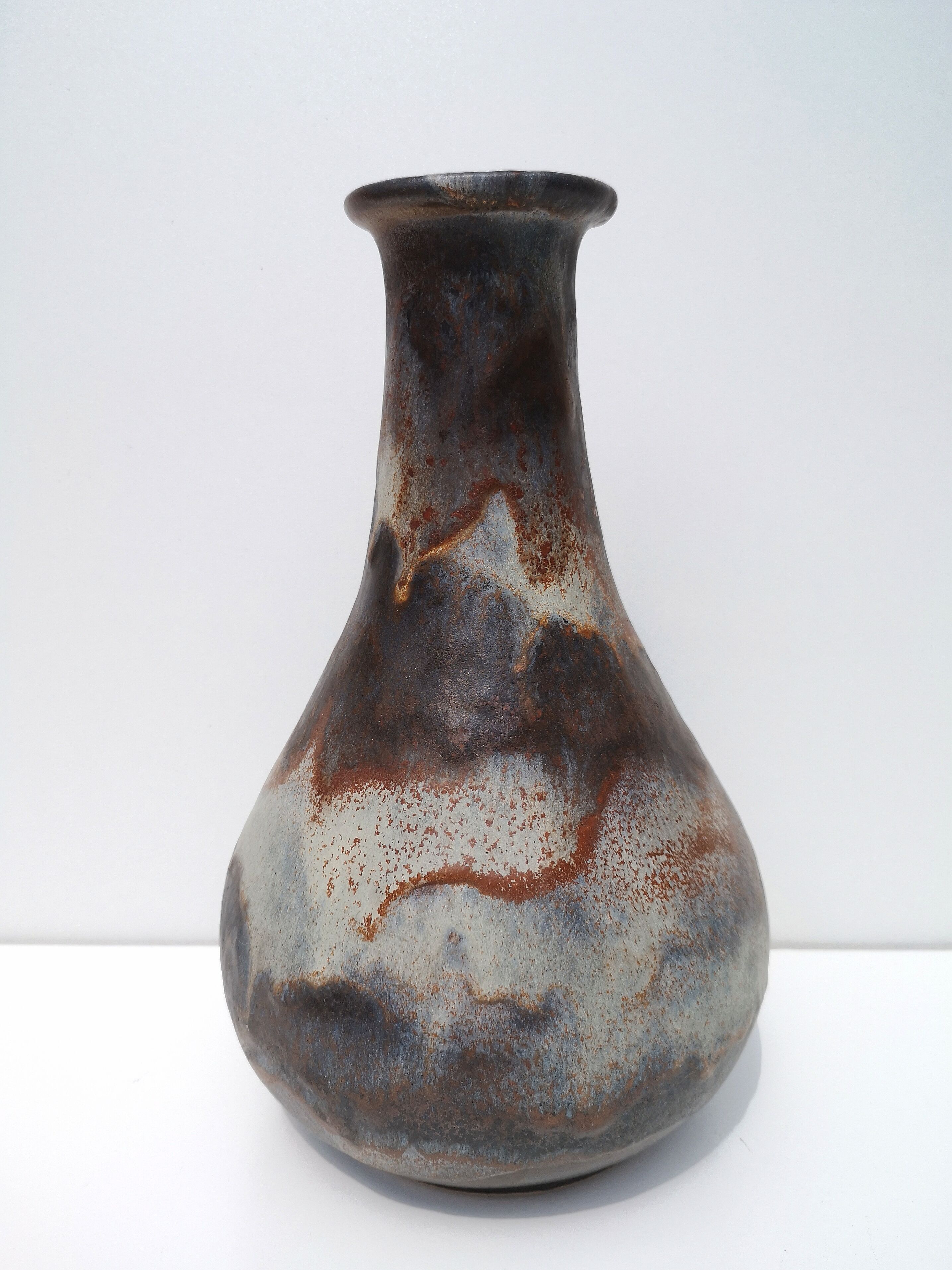 Vase vintage ruscha art en céramique