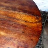 Solid elm table