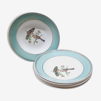 Set 6 assiettes creuses Badonviller