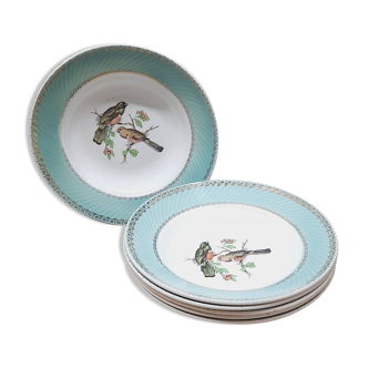 Set 6 assiettes creuses Badonviller