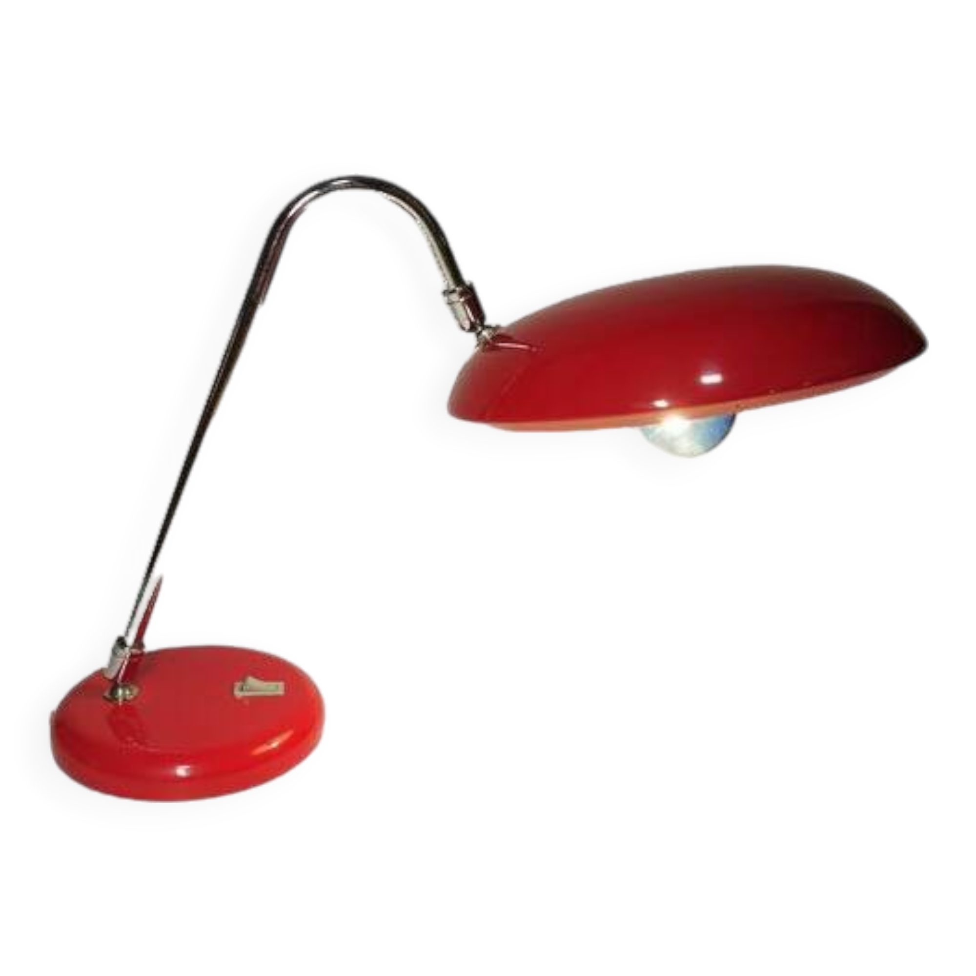 Lampe de Bureau Vintage • Cisne • Luis Pérez de la Oliva • Lupela • 1970