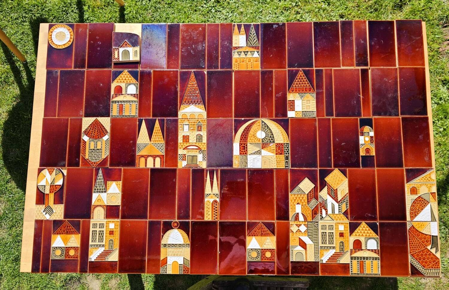 Ceramique le village de Roger Capron