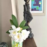 Speckled glass bottle 1930