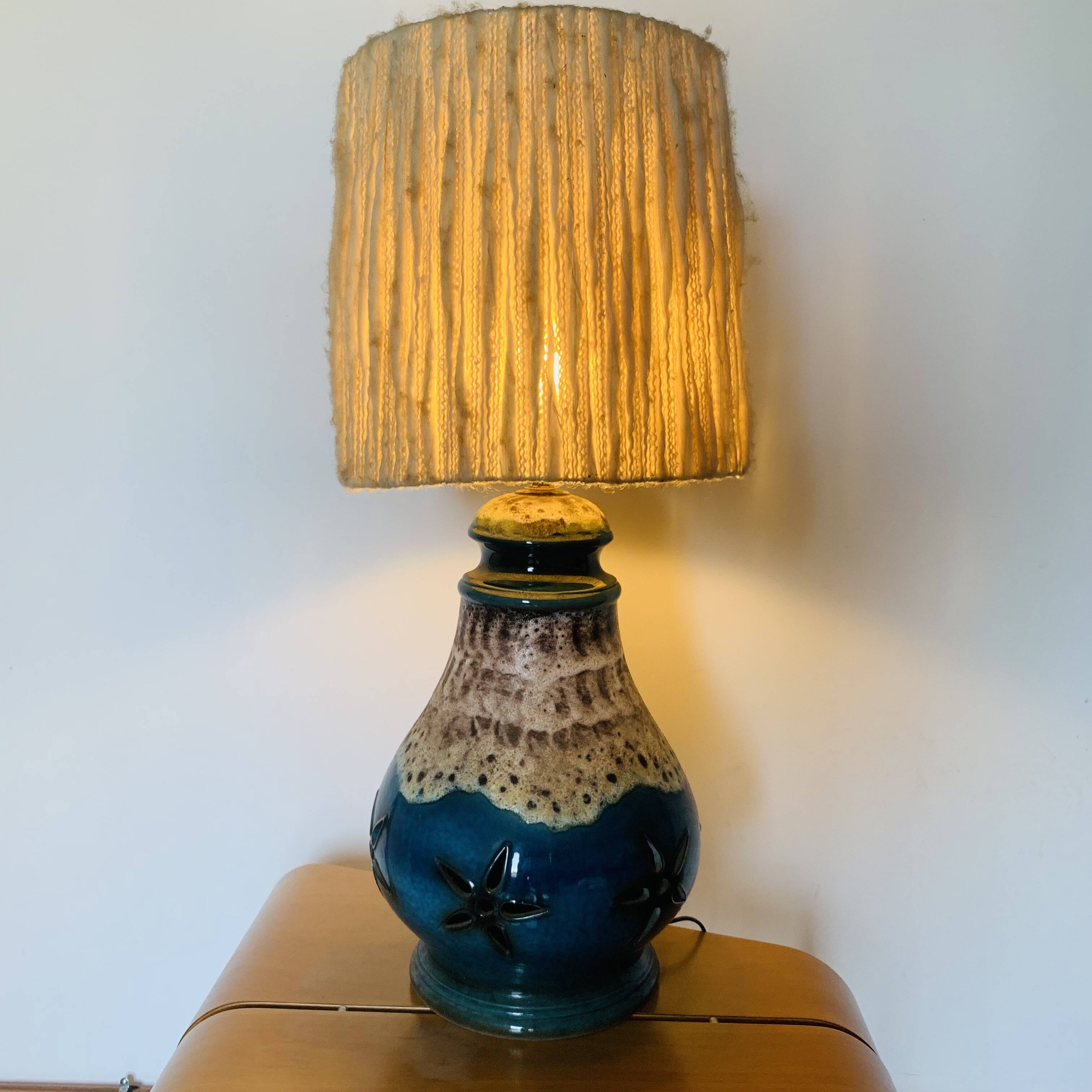 Vintage ceramic lamp