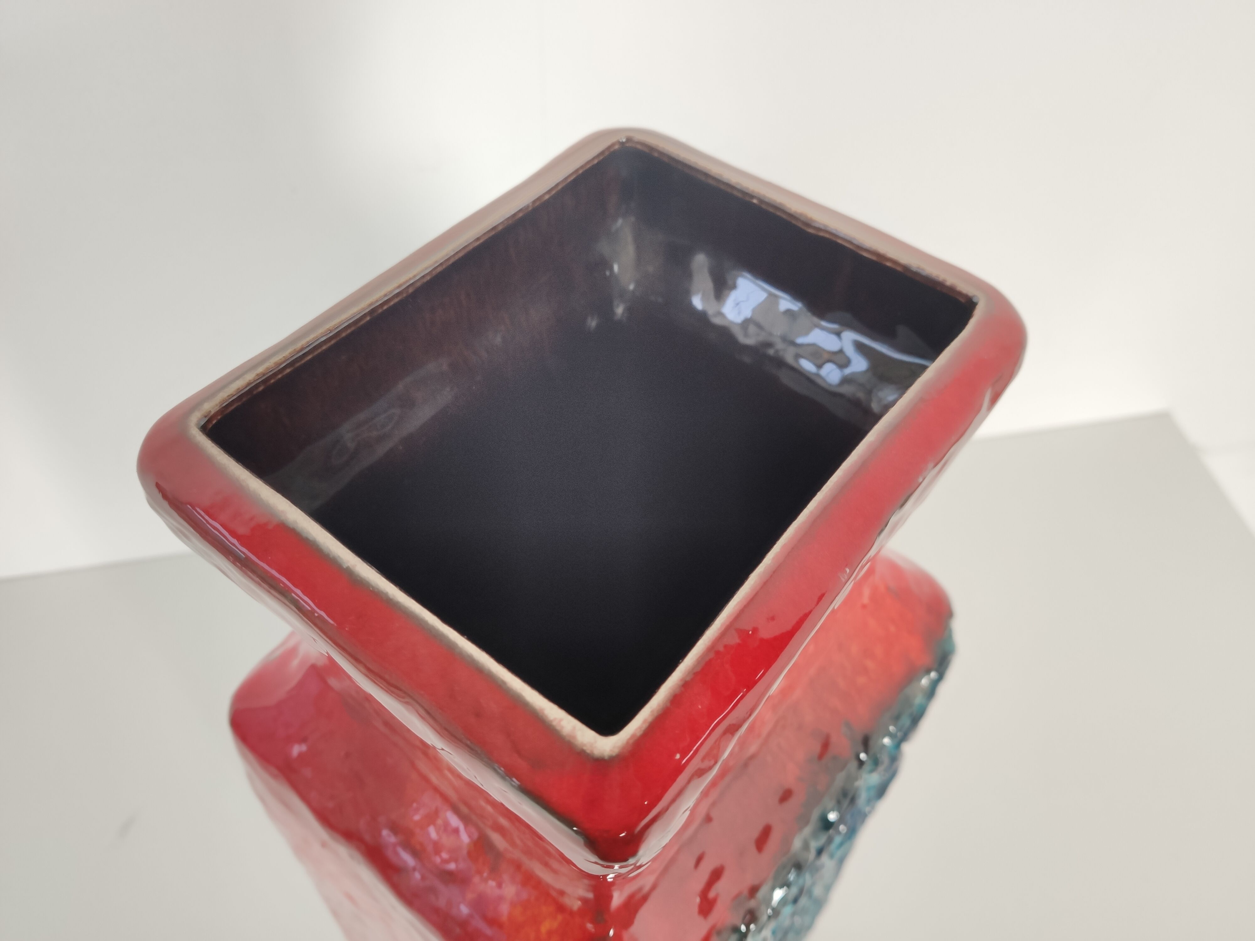 Vase of soil Keramik Bay , western Germany 60s