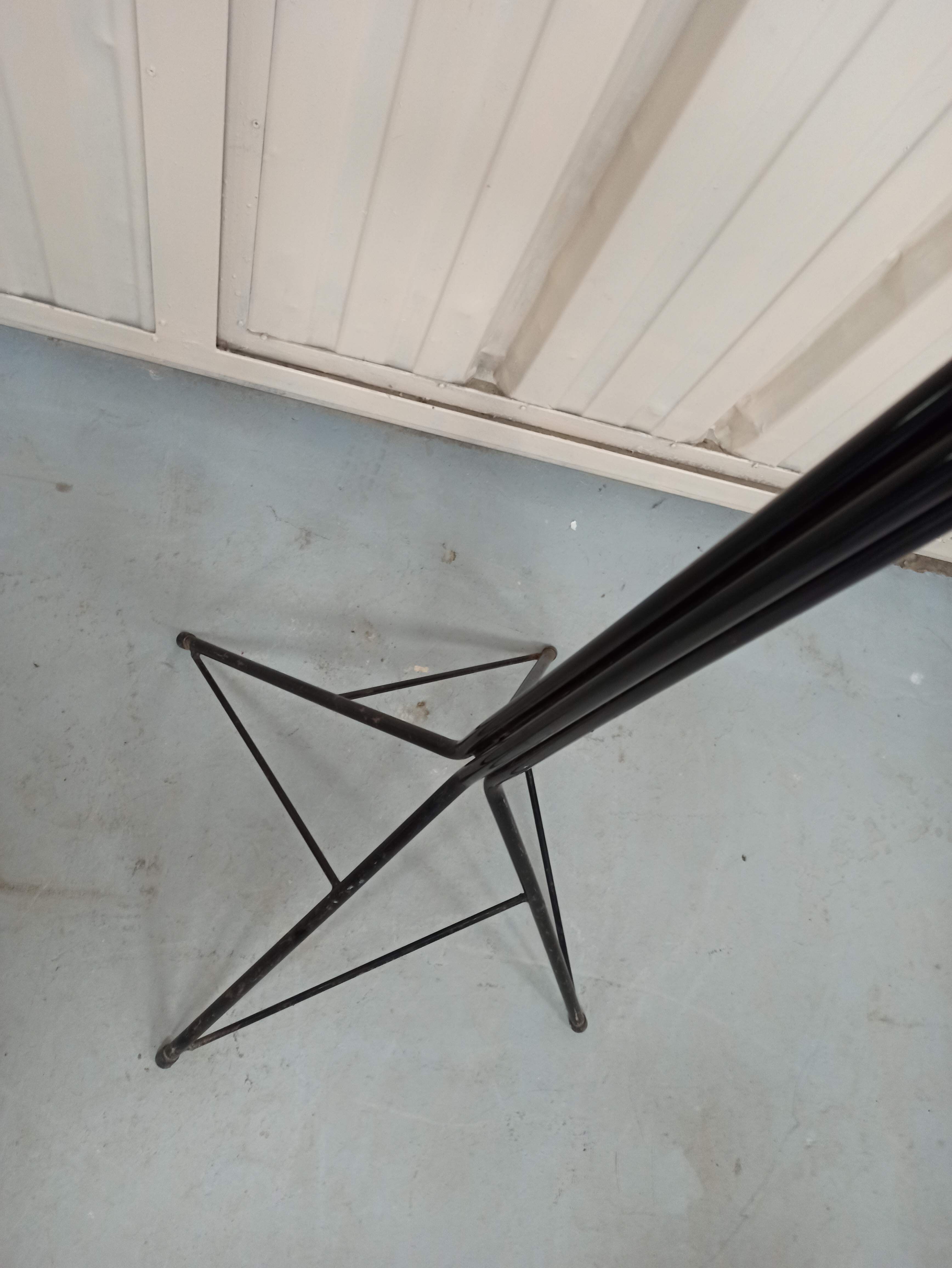 Coat rack parrot locker multicolored balls circa 50