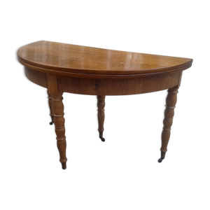 Table-console demi lune