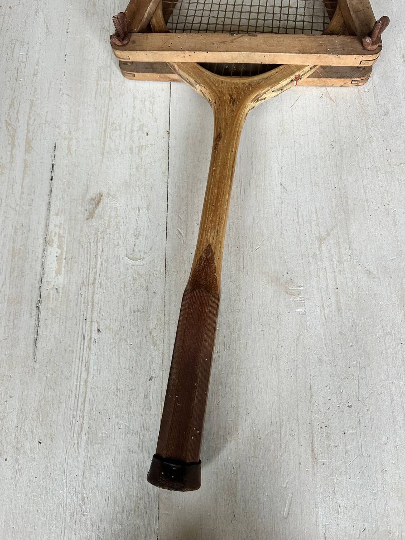Old tennis racket