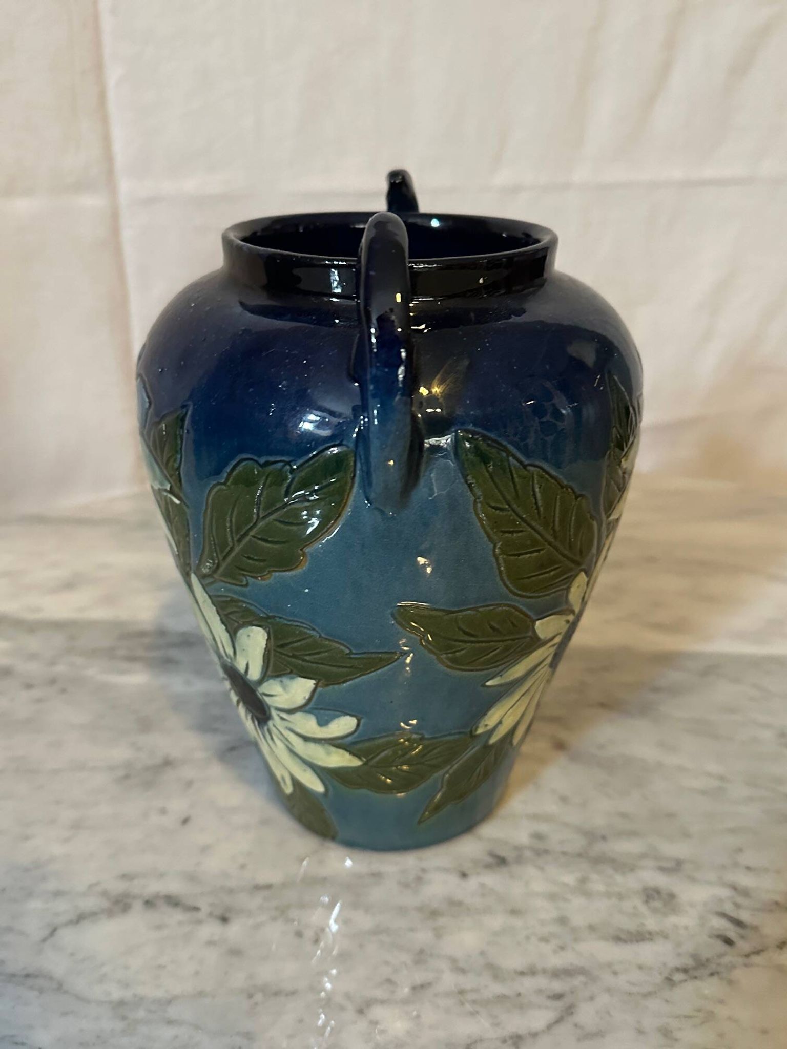 Vase en terre cuite vernissée