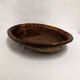 Old Dish In glazed gadrooned terracotta