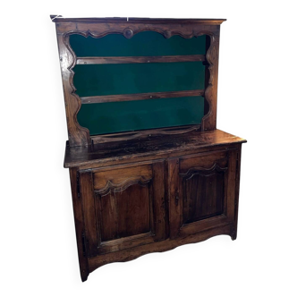 Buffet vaisselier en chêne