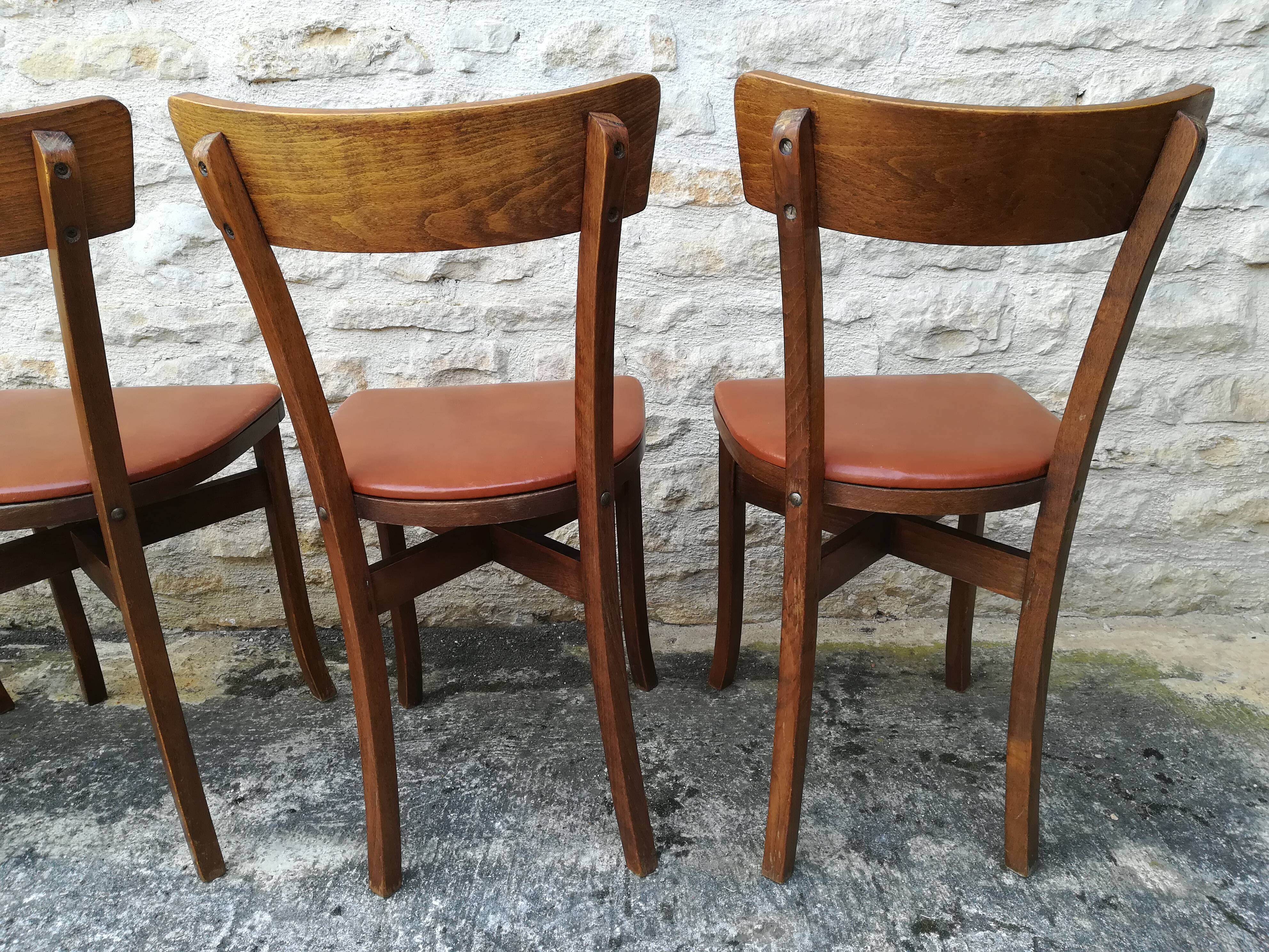Bistro chairs 50s