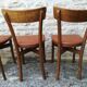 Bistro chairs 50s