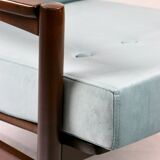 Light Blue Lounge Stobrawa Chair, 1970s