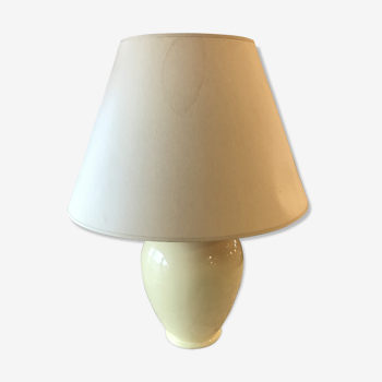 Lampe de table jaune