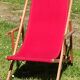 Pair of Chilean women/vintage deckchairs