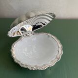 Vintage shell butter dish