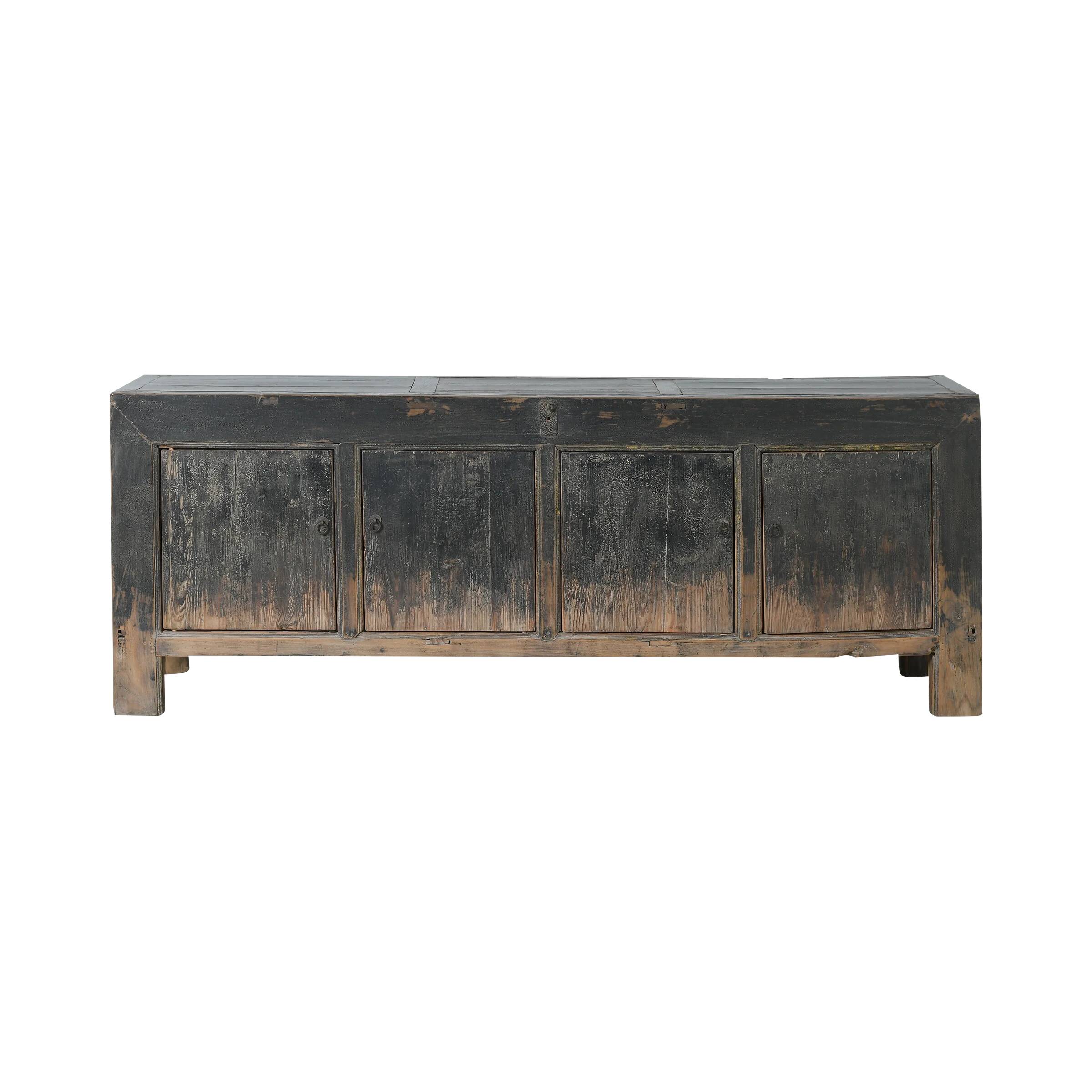 Qingdao - Antique Chinese buffet in solid elm no. 12