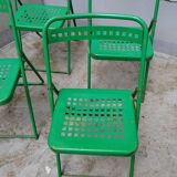 Public garden folding chair