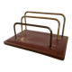 Porte courriers en cuir