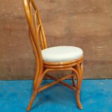 Chaise rotin