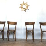 Series of 4 chairs, 1950/1960