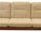 Holstebro deense vintage teak bank 'Karstoff'