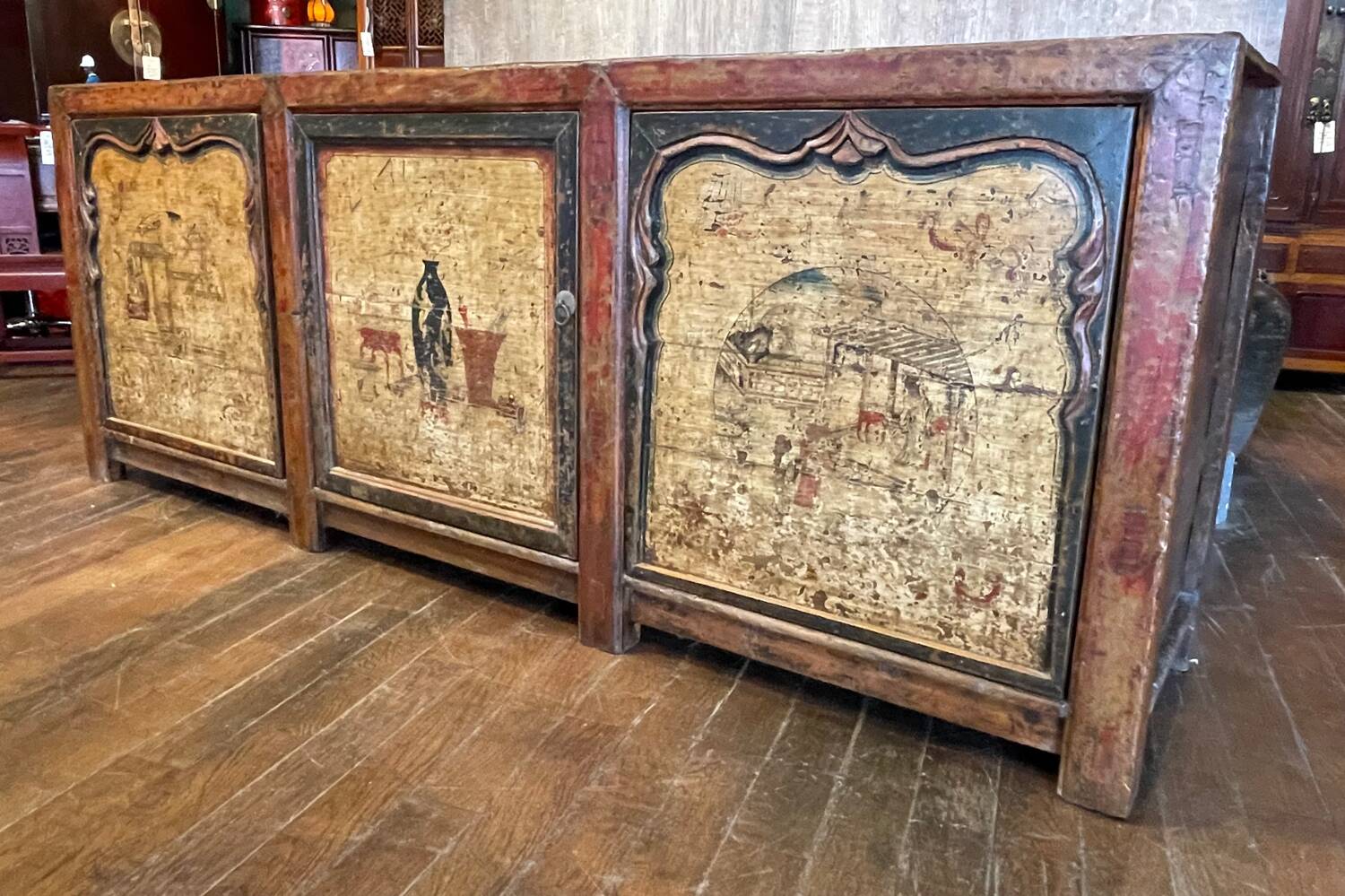 Old Chinese sideboard