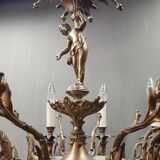 Vintage candlestick Louis XV style