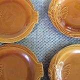 Series of 4 fish plates