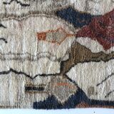 Moroccan Berber rug Boujaad ochre, blue, red and orange 2.56x1.58m