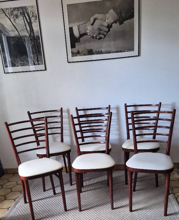 6 dining chairs from the 60s/70s