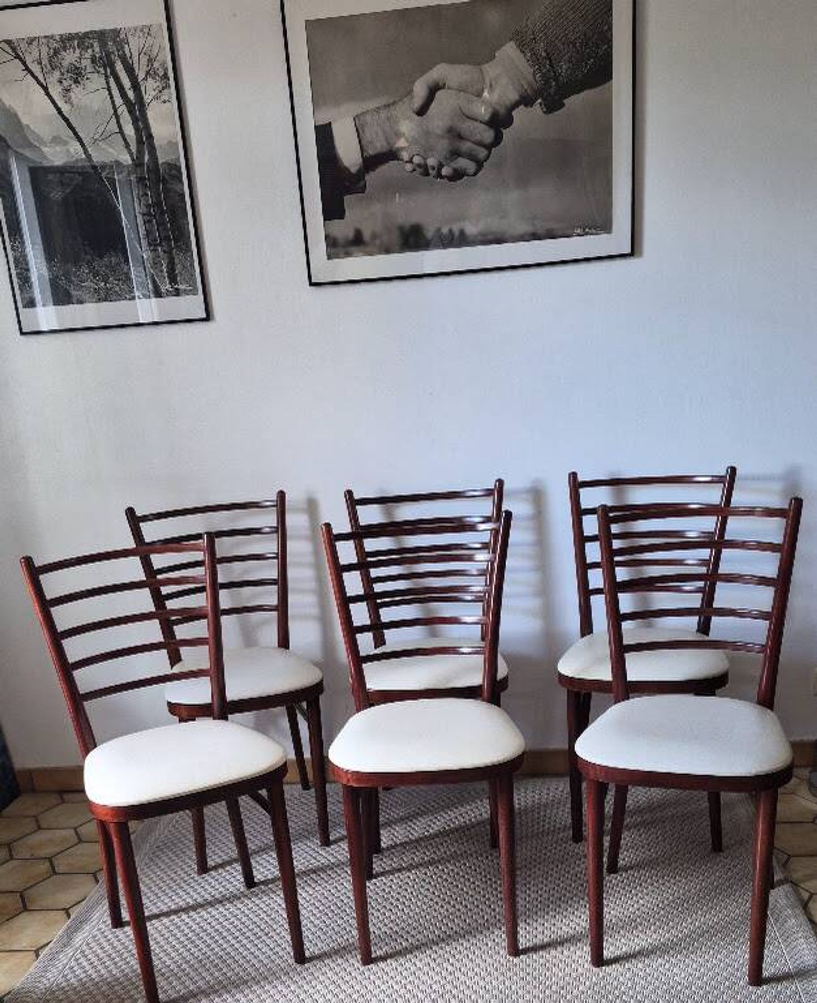 6 dining chairs from the 60s/70s