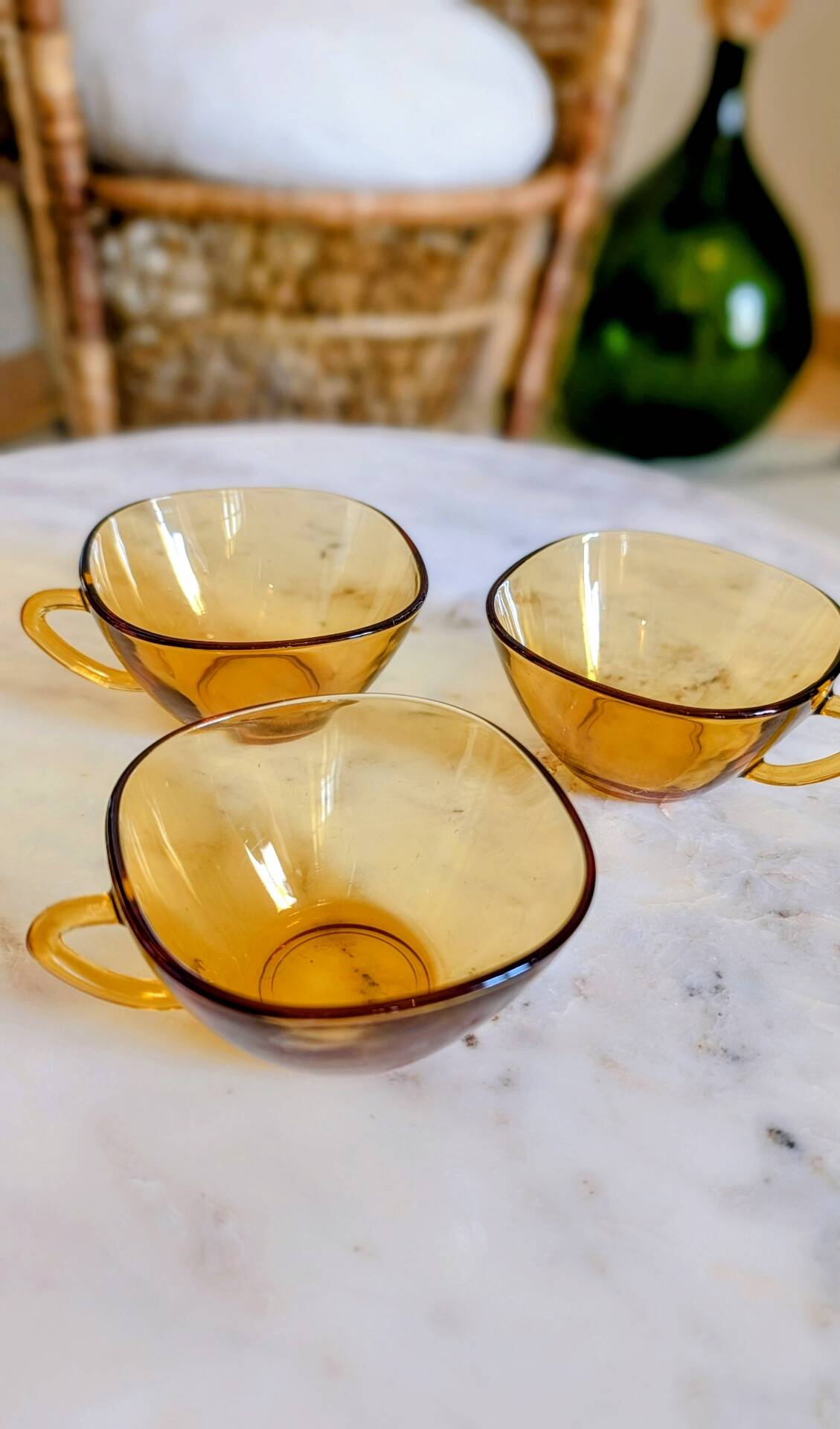 Set of 3 Véréco coffee cups