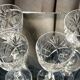Suite of 4 port or wine glasses st louis crystal cooked wine glasses transparent chantilly model table art
