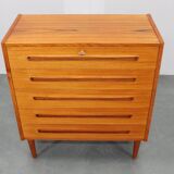 1960s Danish Teak Chest of Drawers