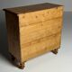 Commode anglaise du 19ème siècle